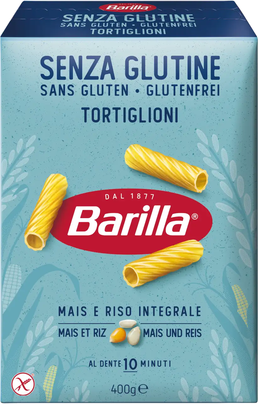 Barilla - Tortiglioni senza glutine - 400gr Barilla
