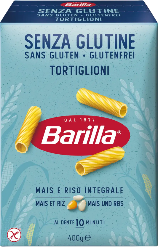 Barilla - Tortiglioni senza glutine - 400gr Barilla