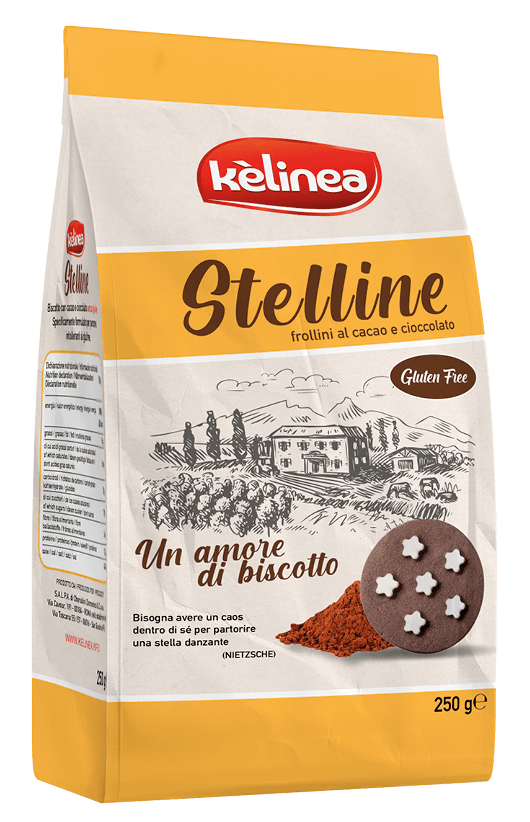 STELLINE - Frollini al cacao e cioccolato Bottega senza Glutine