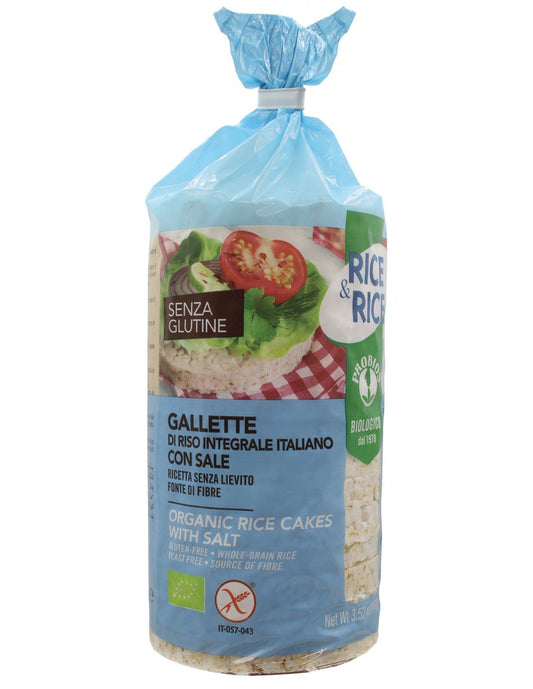 Sanorice - Gallette di riso integrale biologico - 100gr. Bottega senza Glutine