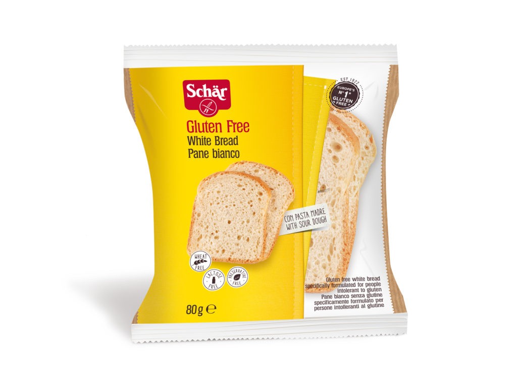 Schar - Pane bianco affettato senza glutine - 80gr Bottega senza Glutine