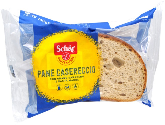 Schar - Pane casereccio con grano saraceno e pasta madre senza glutine - 240gr Bottega senza Glutine