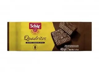 Schar - Quadritos al cioccolato senza glutine - 40gr Bottega senza Glutine