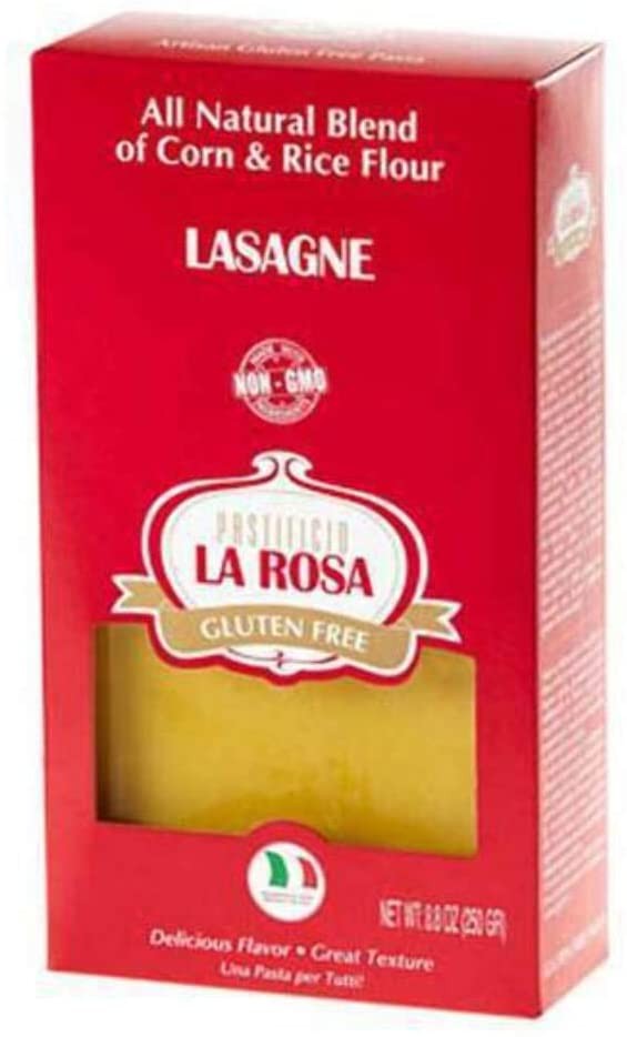 Sfoglia per Lasagne senza glutine di farina di mais e farina di riso - 250gr Bottega senza Glutine