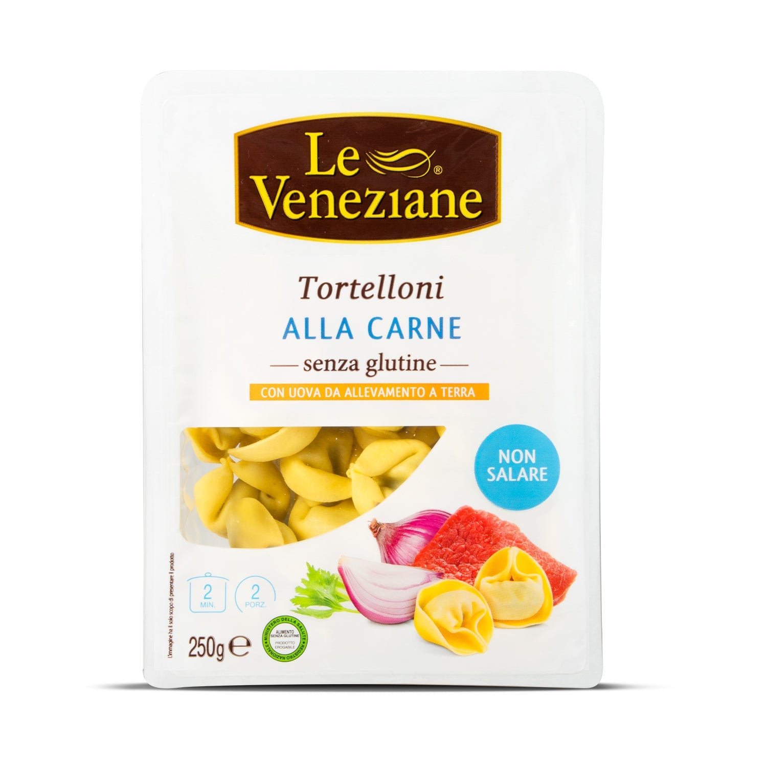 Le Veneziane - Tortelloni alla carne s/g 250gr Molino di Ferro - Le veneziane
