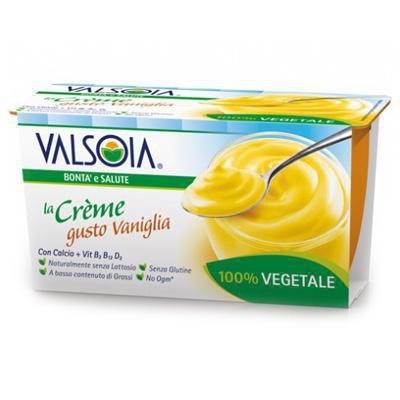 Valsoia - La Crème gusto vaniglia 100% vegetale - 230gr Bottega senza Glutine