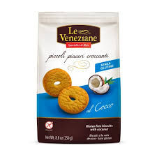 Le Veneziane - Biscotti Cocco senza Glutine - 250gr Molino di Ferro - Le veneziane