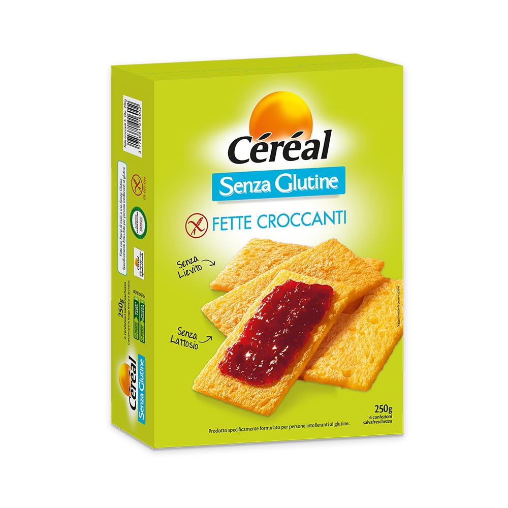 Céréal - Fette Croccanti senza glutine 250gr Céréal