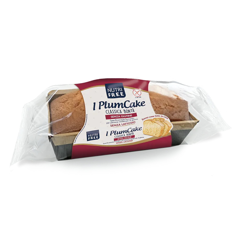 Plumcake classica bontà senza glutine, senza lattosio, senza Amido di Frumento - Nutrifree - 330g NutriFree
