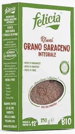 Felicia - risoni di grano saraceno integrale bio - 250gr
